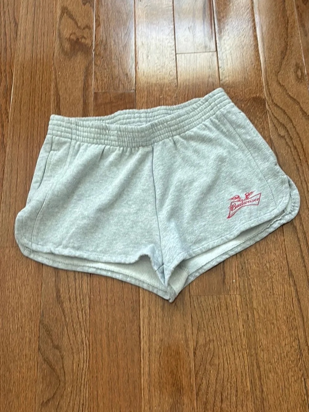 Pacsun budweiser grey lounge mini shorts small
